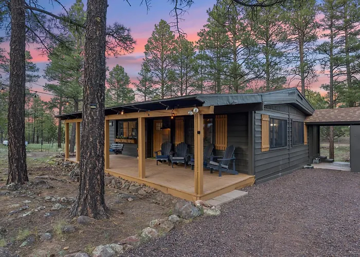 Сasa de vacaciones Charming Pines With Fireplace And Bbq Show Low
